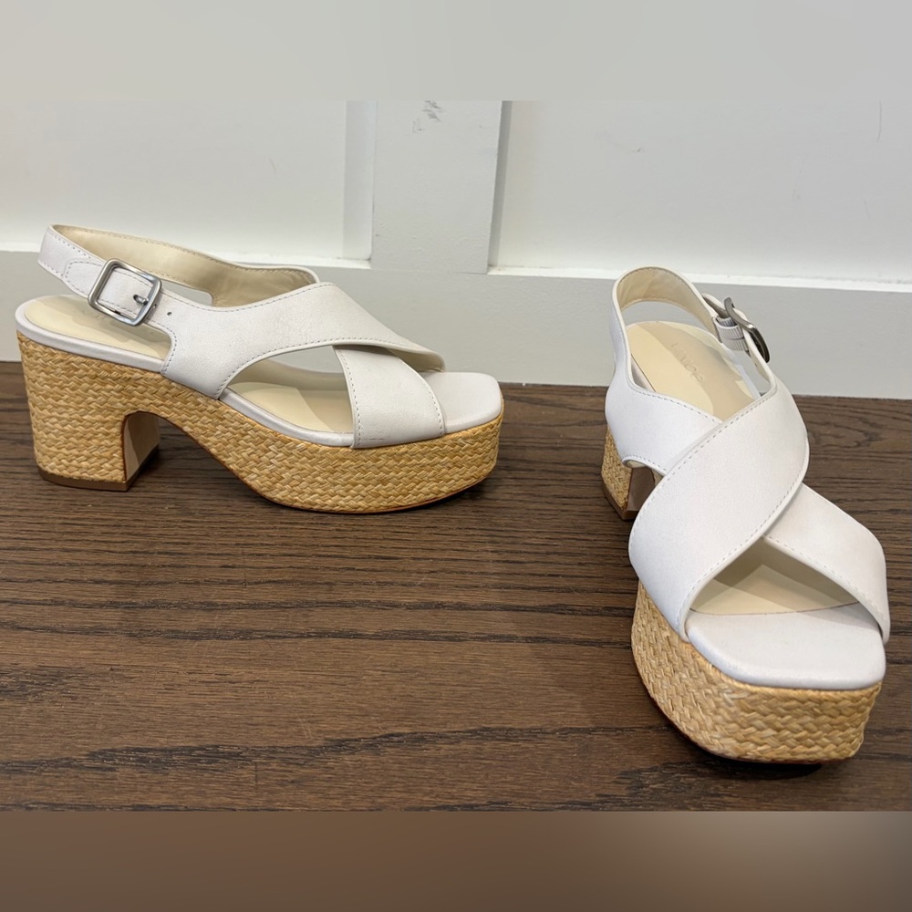 Vince Clementina Slingback Platform Sandal NWT Size 8 - Picture 8 of 9